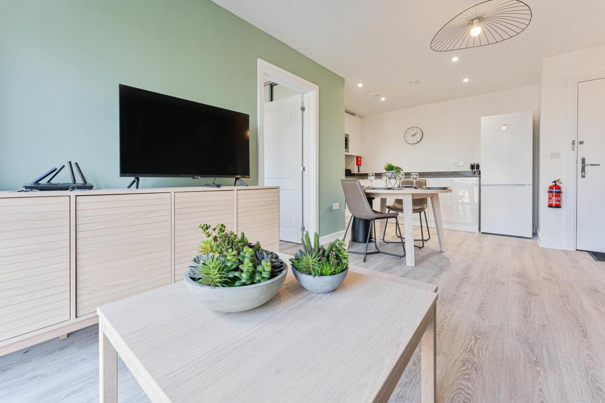 Stayzeni, Hardwick House Derby Lovely 2 Bed Flat Exterior foto